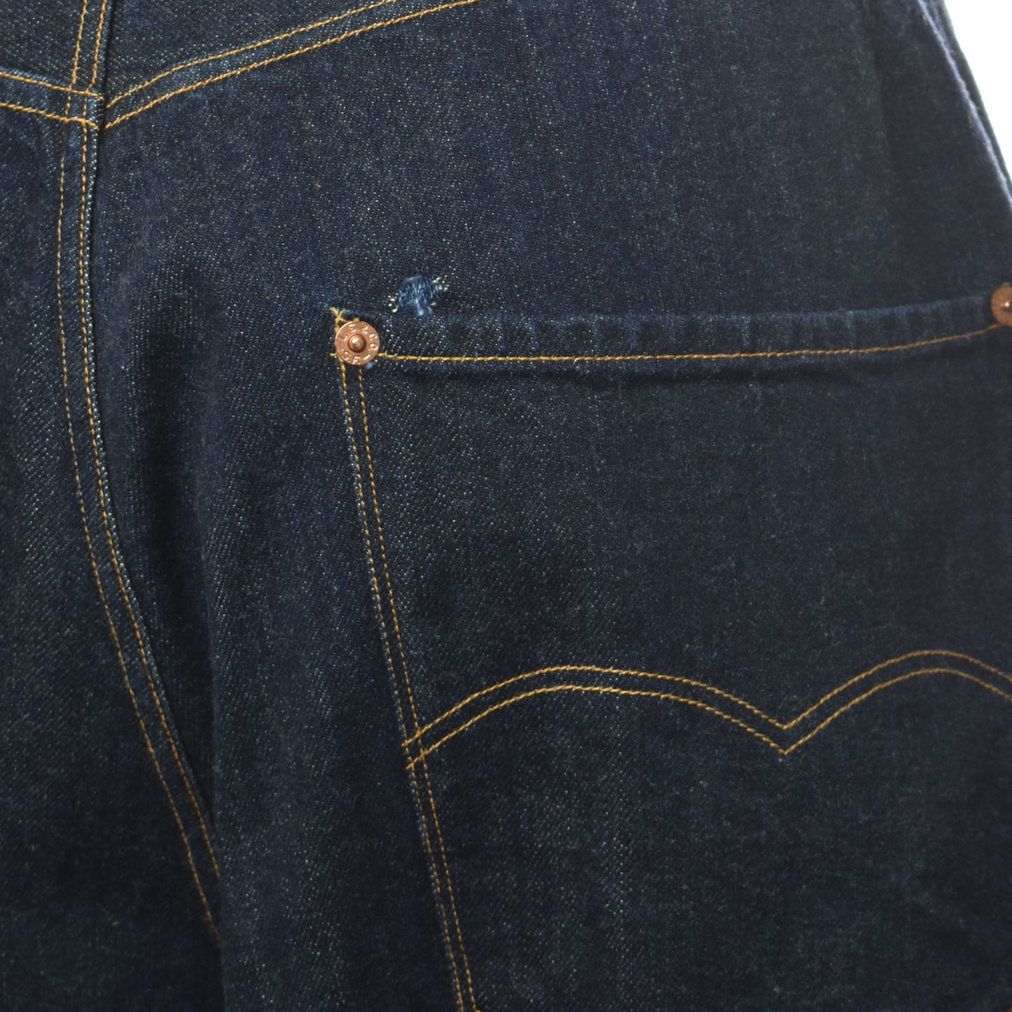 LEVIS LVC 1878 Cinch back Selvedge Denim Made in USA Jeans Buckleback –  Zdhenm Vintage