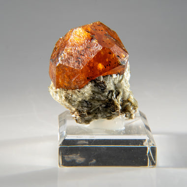 Spessartine Garnet from Lavra Navegadora, Minas Gerais, Brazil — Astro  Gallery of Gems
