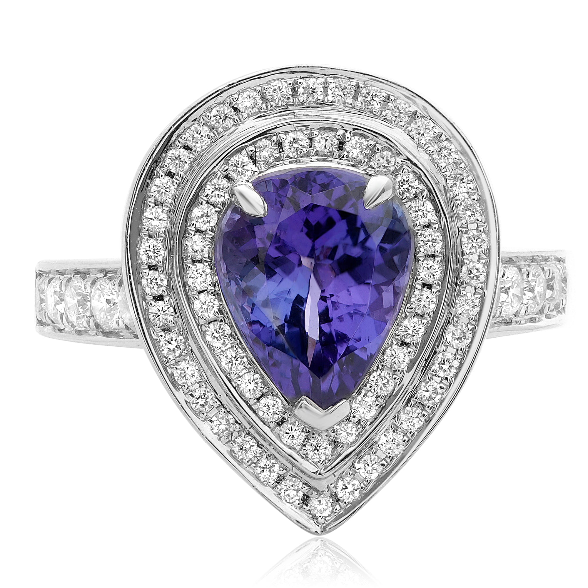 14k White Gold Tanzanite Ring (KR5641-5)