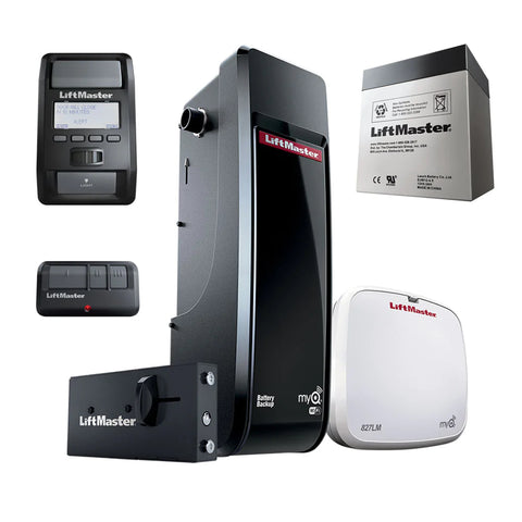 LiftMaster DC Battery Backup Wall Mount Wi-Fi® Garage Door Opener | LIF-8500W