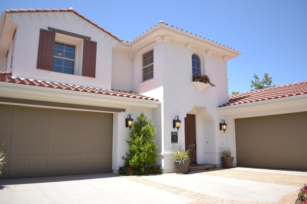 Secure home with garage door opener