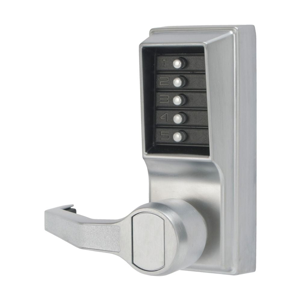 9621C2226D41 Cross-Throw Wood Keyless Cabinet Lock