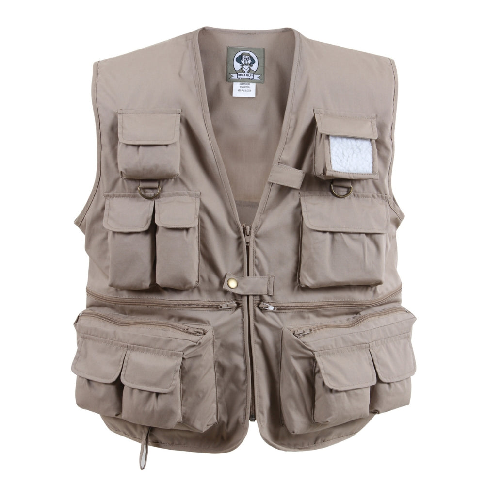 Rothco Uncle Milty Travel Vest (Black) | All Security Equipment