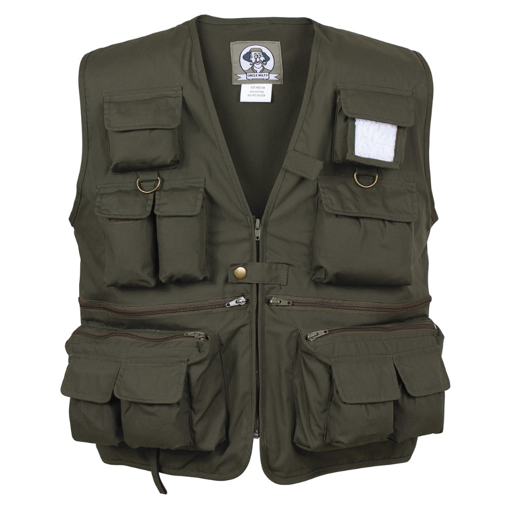 Rothco Uncle Milty Travel Vest (Black) | All Security Equipment