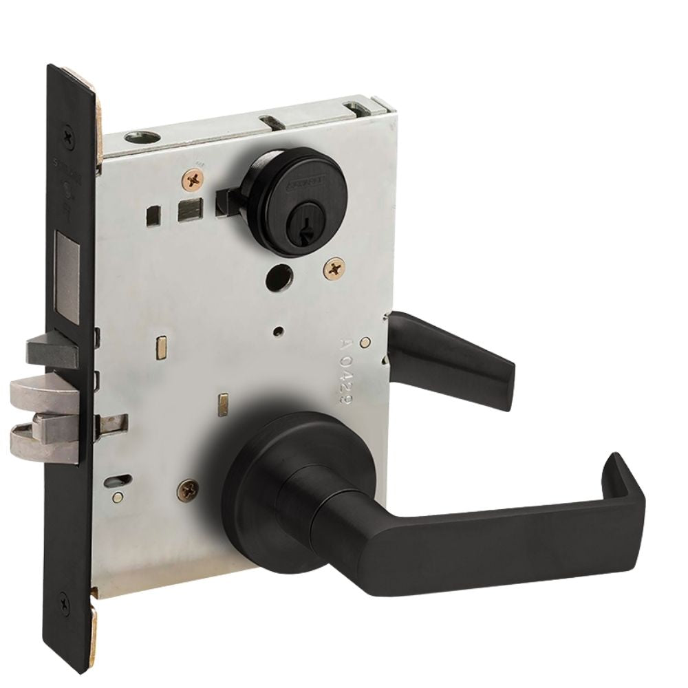 Schlage L9093ELB 18N Electrified Mortise Lock, Fail Safe, w