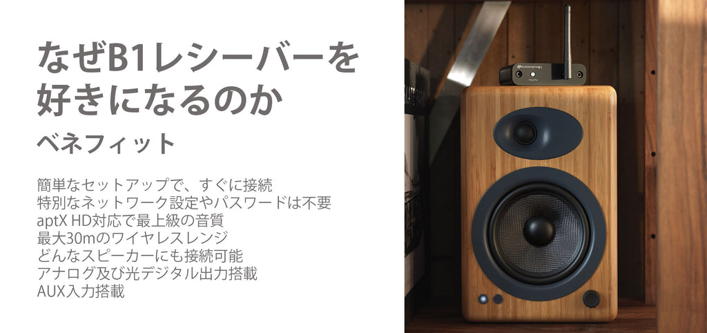 Audioengine B1 プレミアムBluetoothレシーバー– SUPER KOPEK