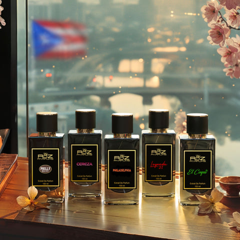 RDZ PARFUM, FIRST PUERO RICAN NICH PERFUME BRAND