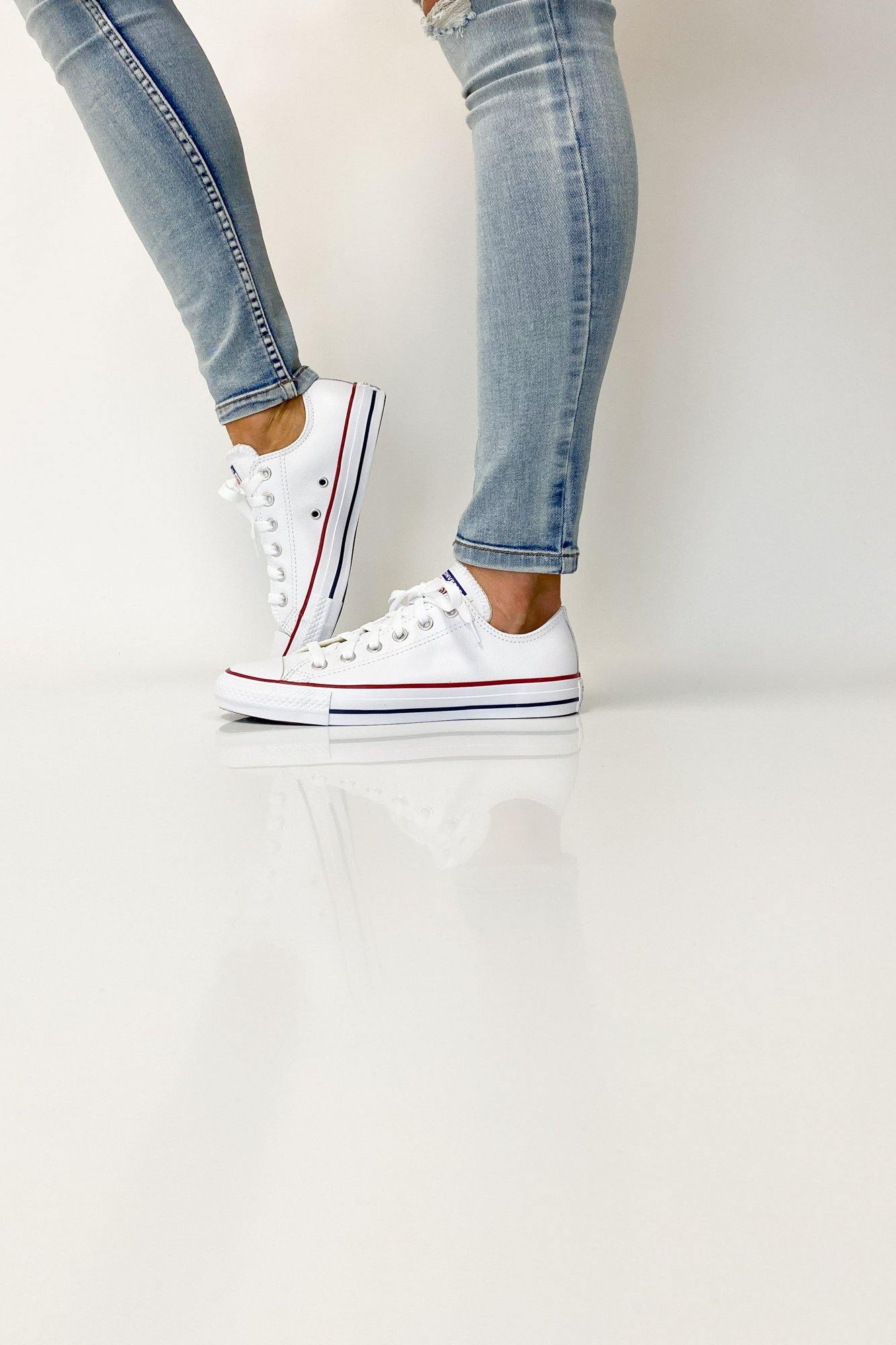 converse chuck taylor leather white