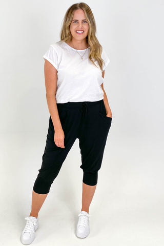 Shine On Essentials 3/4 Jogger Black