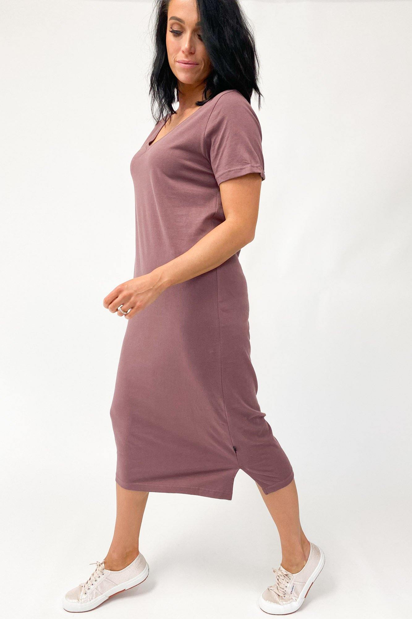 silent theory midi dress