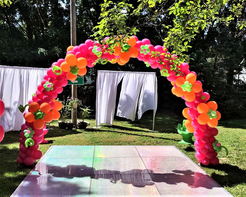 Outdoor Organic Full Balloon Arch