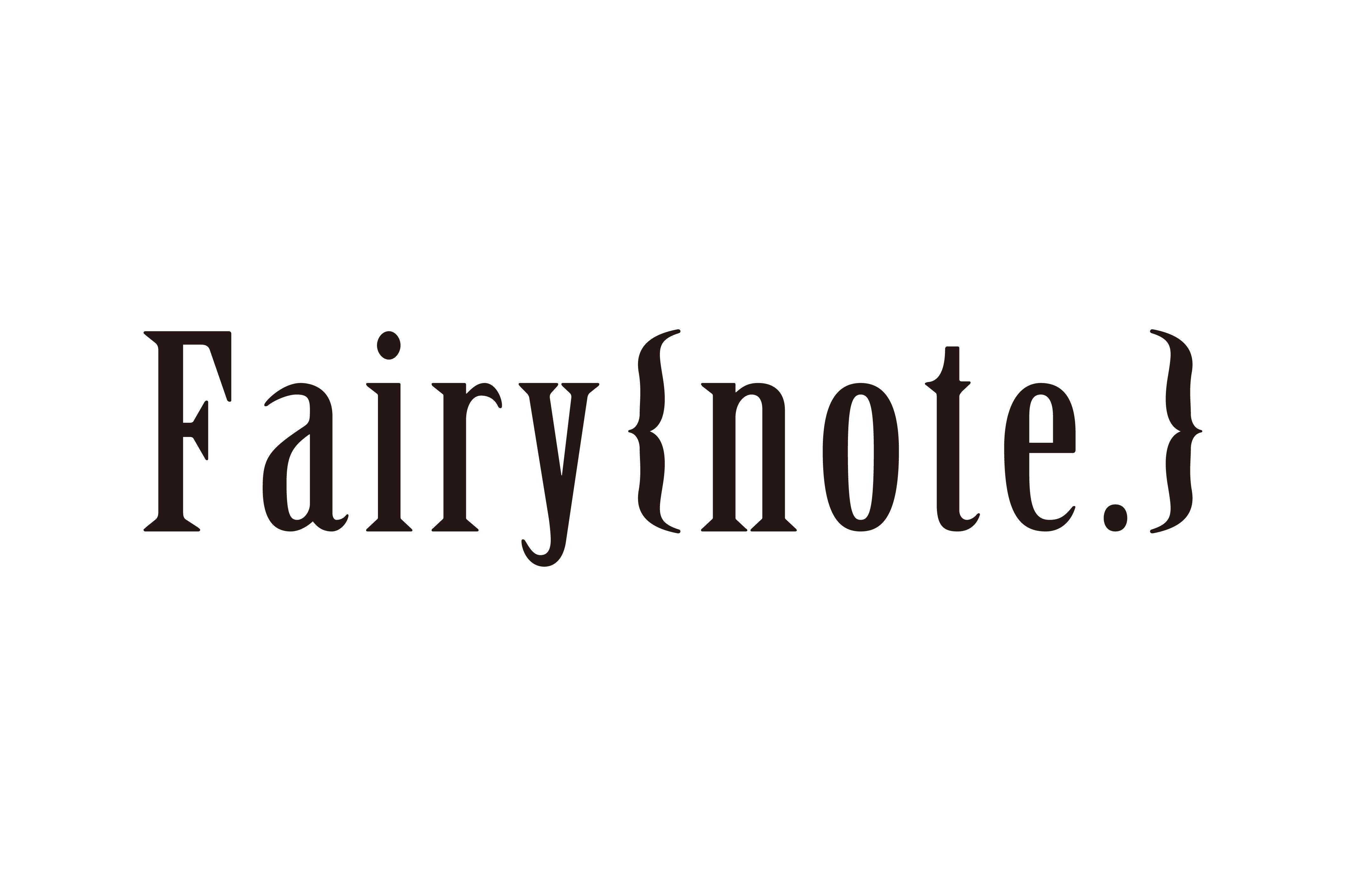 ブランドリンク_Fairy{note}.jpg__PID:f1ecb0dd-c478-43e9-926d-7d9f94ea61ca