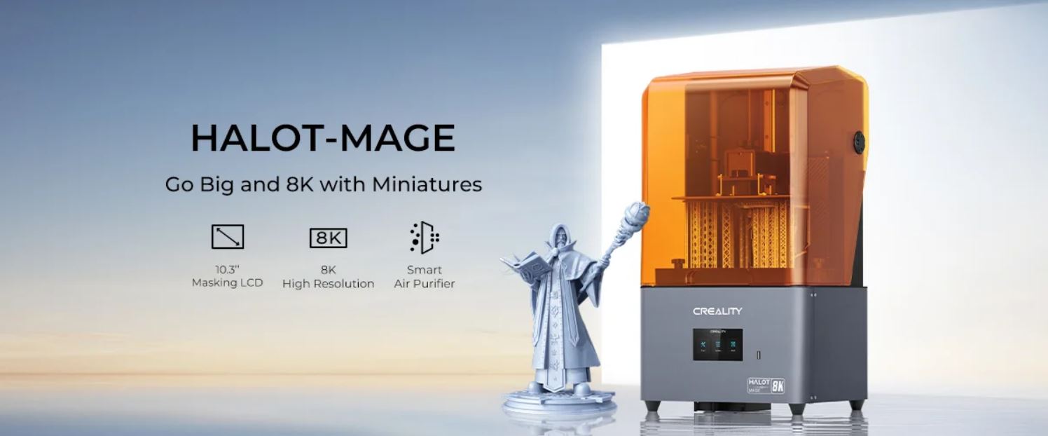 Creality 光造形方式 3Dプリンター 『HALOT-MAGE』 – 3Dプリンターと