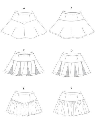 Bustier Dress Sewing Pattern Vanilla Cream - PDF - Wissew