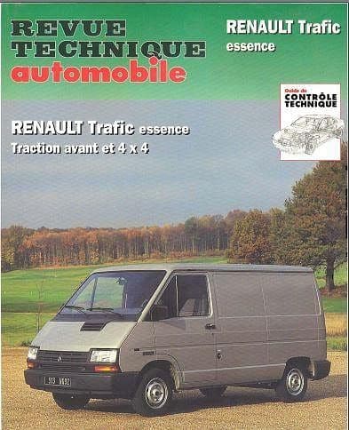 RENAULT TRAFIC 2 TRAFIC II MANUEL ATELIER OU RÉPARATION REVUE TECHNIQUE SUR  CD