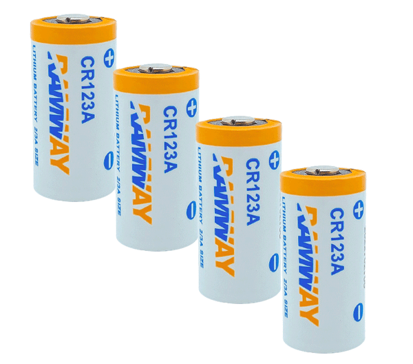 10x Feuermelder 9V Lithium Batterien für Rauchmelder / 9V Block / 6LR6