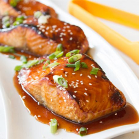 Honey Glazed Salmon