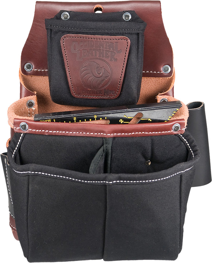 ImportSelectionOccidental Leather 9540 Adjust-to-Fit Finisher Tool Belt Set  Bundle W 9501 Clip-On Pouch (2 Pieces) 車用工具、修理、ガレージ用品