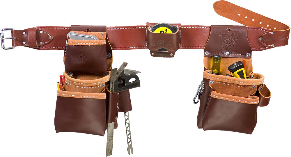 ImportSelectionOccidental Leather 9540 Adjust-to-Fit Finisher Tool Belt Set  Bundle W 9501 Clip-On Pouch (2 Pieces) 車用工具、修理、ガレージ用品