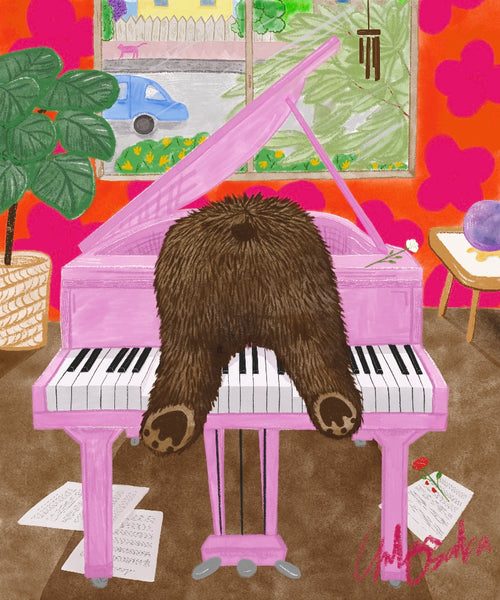 Bearbutt series/Piano lesson