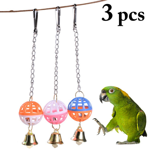 3PCS Double Color Ball for Birds