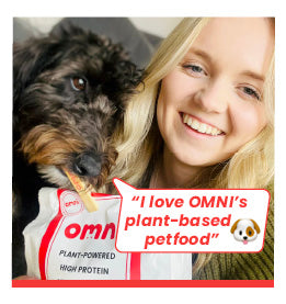 I love OMNI's plant based petfood