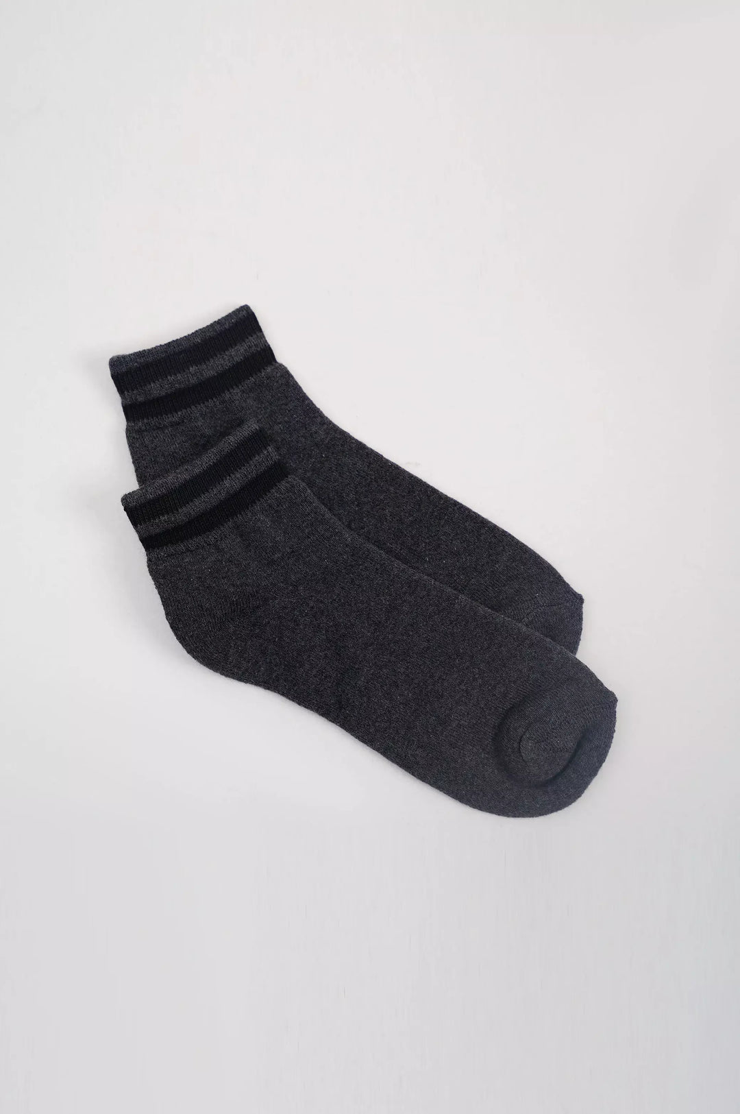 2UNDR Sport Ankle Sock, Black/Grey, 2U71AS-BGR