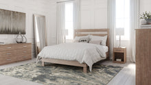 Load image into Gallery viewer, Flannia Queen Platform Bed with Dresser and 2 Nightstands
