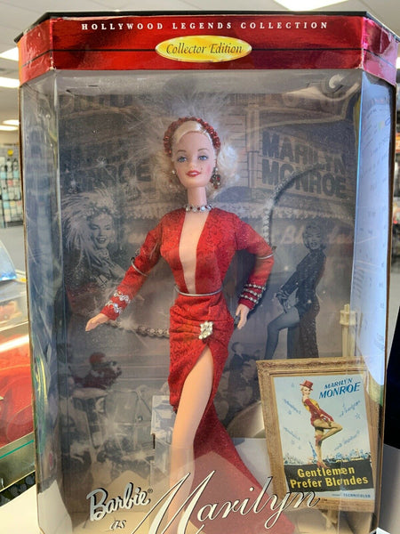 ongeluk Inloggegevens alias Barbie as Marilyn Gentlemen Prefer Blondes Hollywood Legends Collectio –  The Toy Drop