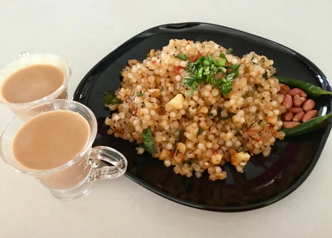 サブダナキチュデ　タピオカのピリ辛炒め  | アンビカのインド料理レシピ