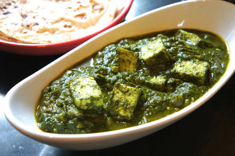 Saag Paneer curry | Ambika Veg & Vegan Shop Recipe