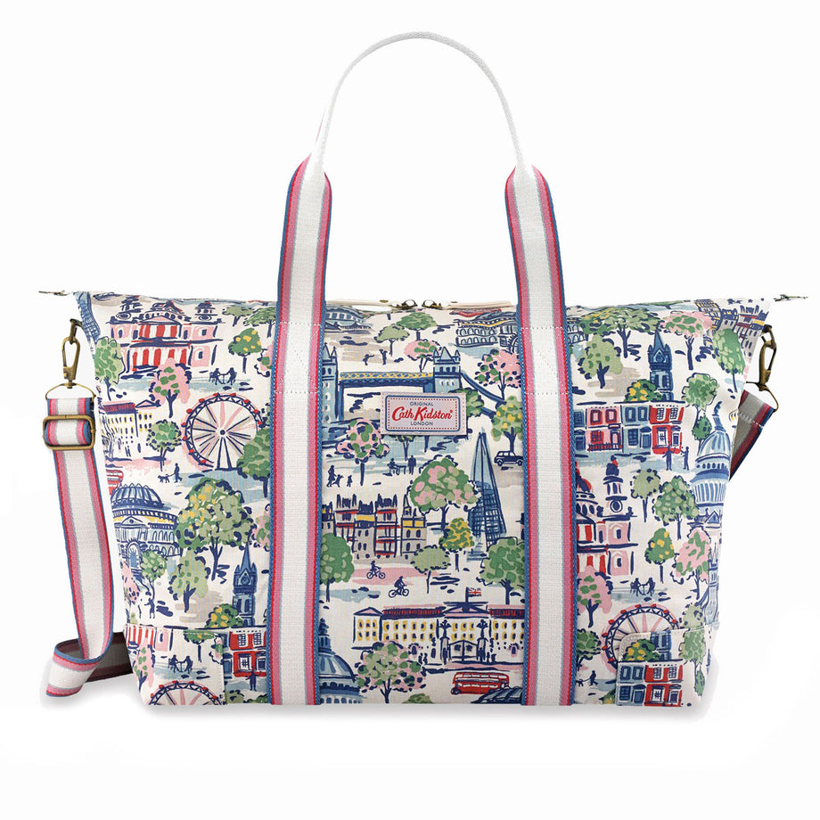 キャスキッドソン Cath Kidston ボストンバッグ FOLDAWAY OVERNIGHT