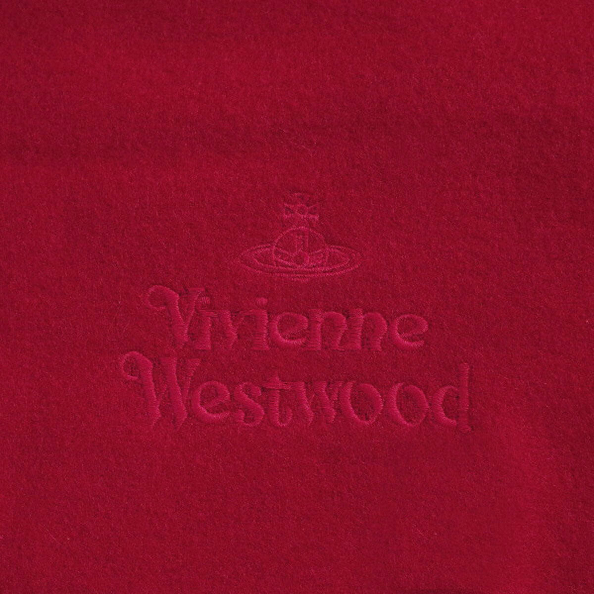 割引クーポン ヴィヴィアンウエストウッド Vivienne Westwood マフラー メンズ レディース H401 ウールマフラー ストール Red レッド Joshuagreenfield Com