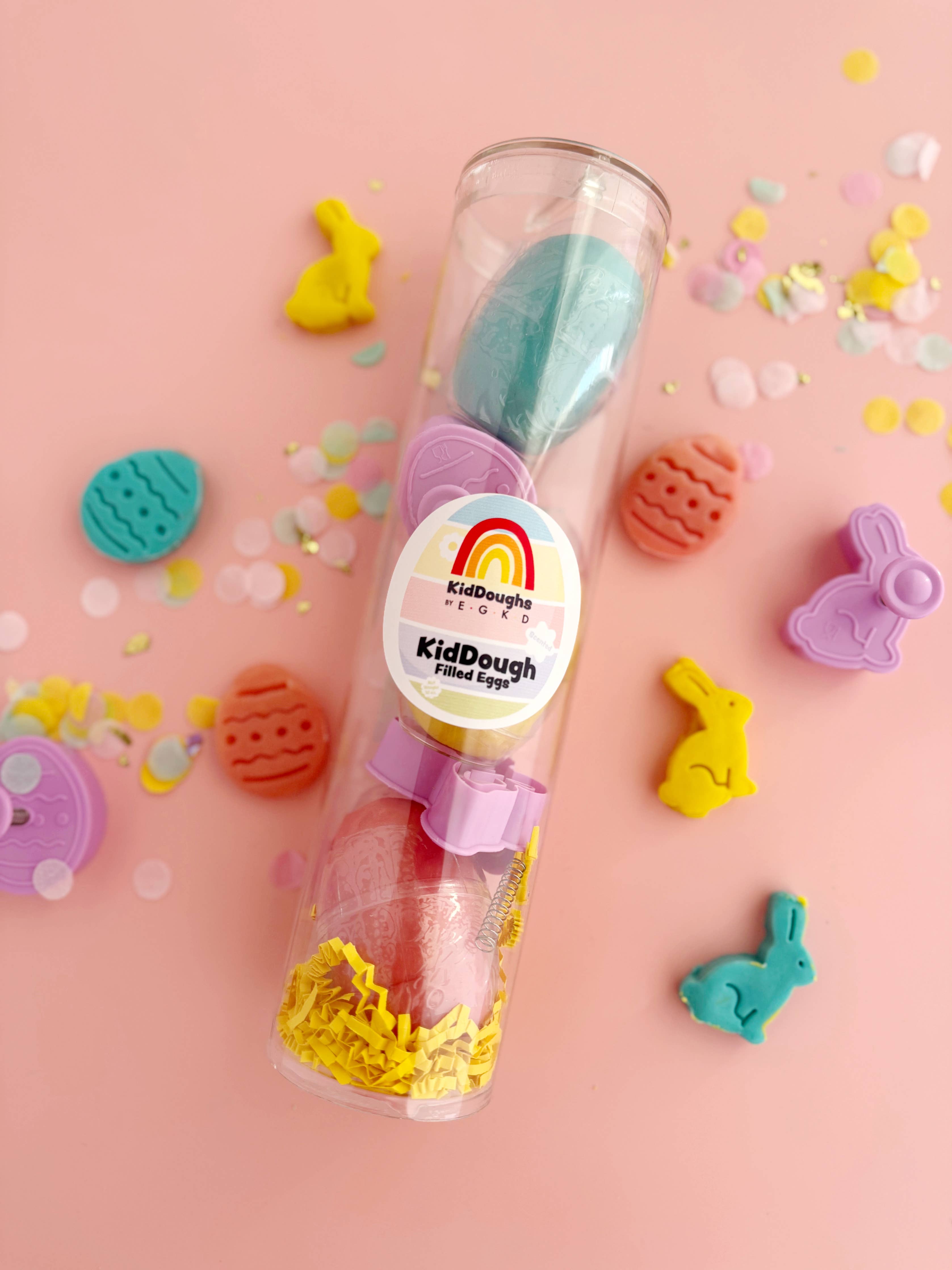 Earth Grown KidDoughs | Easter Egg KidDough Play Tube