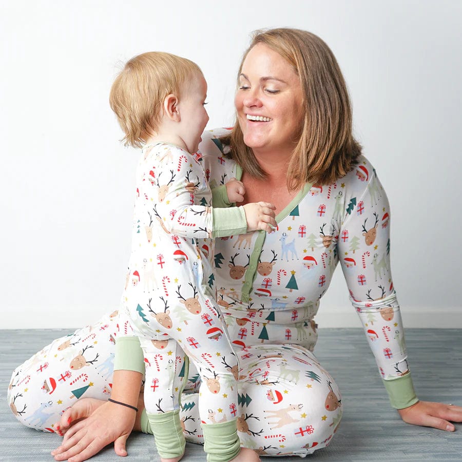 FINAL SALE* Christmas Train Bamboo Women's Jogger Pajama Pants – Emerson  and Friends