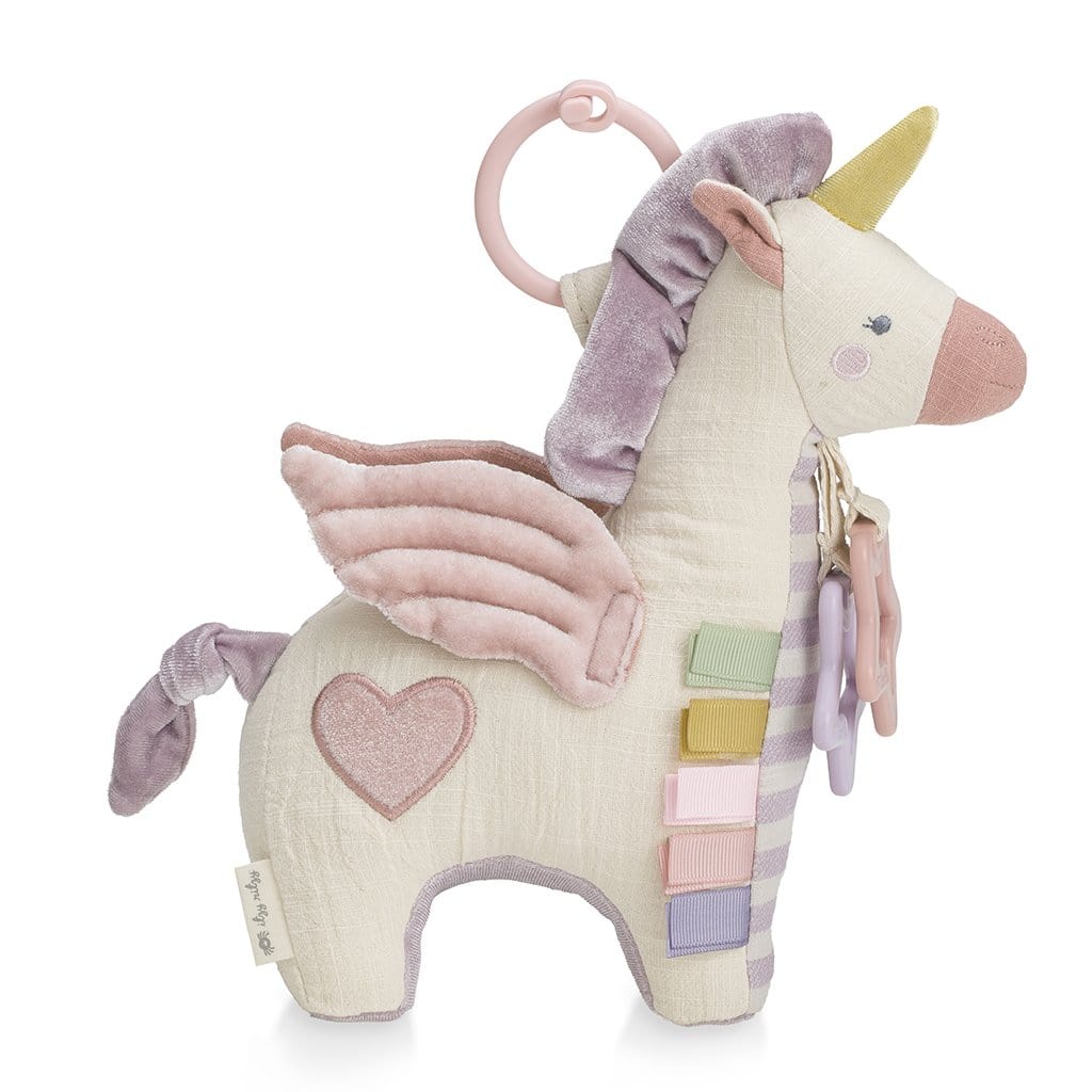 Bitzy Pal™ Sucette en Caoutchouc Naturel et Lapin en Peluche