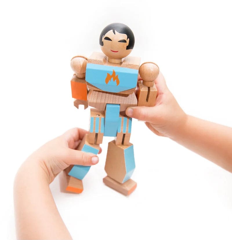 Once Kids Playhard Hero Factory - DIY Wooden Action Figure