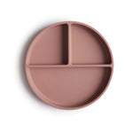Silicone Suction Plate (Cloudy Mauve)