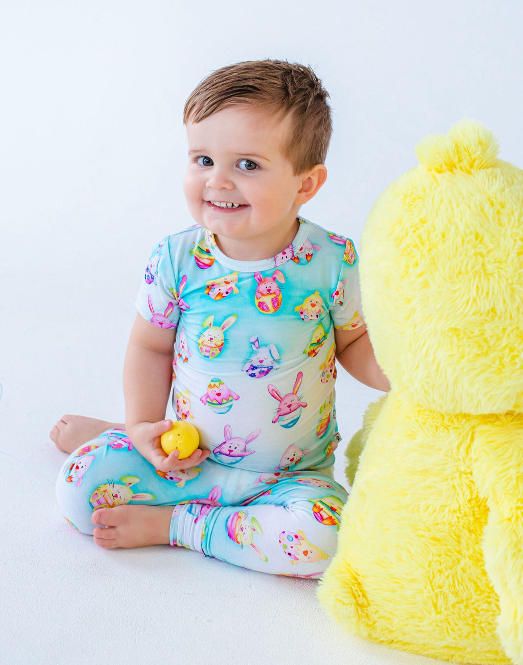 Emerson and Friends - Peeps Easter Bunny Bamboo Pajamas Baby