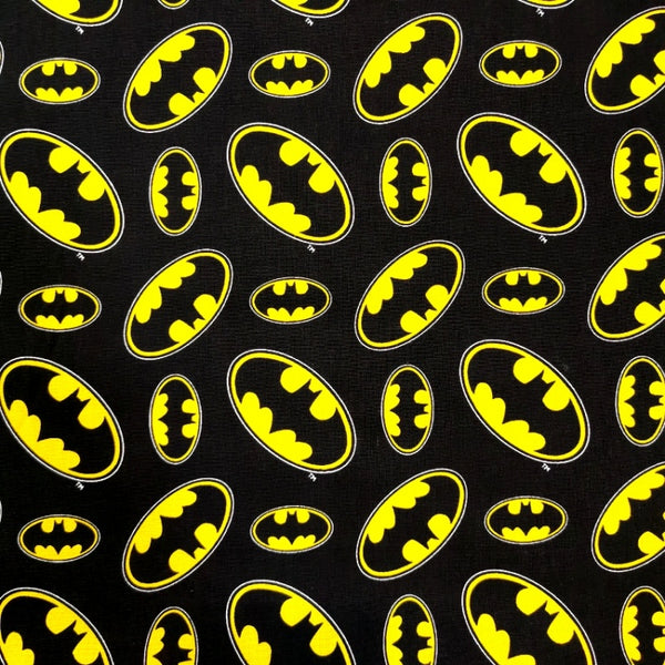 DC Batman Large Logo 100% Cotton Fabric – CraftsFabrics