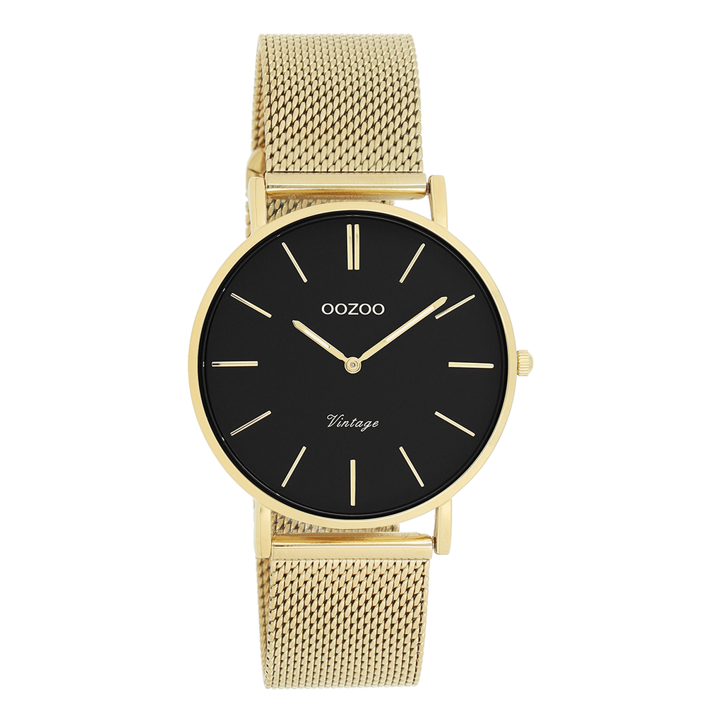 OOZOO Vintage Classics C9910 gold coloured watch & strap