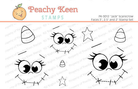 PKSD-009 Gingerbread Die and Face Stamp Set – Peachy Keen Stamps