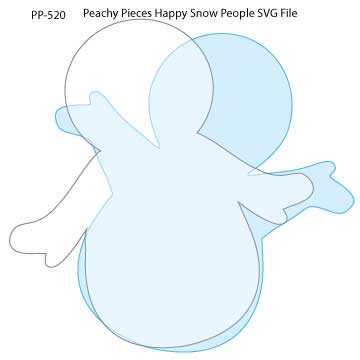 PP-520 Happy Snow People SVG