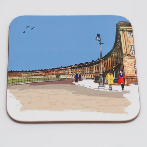 Bath England Coasters at The Bath Art Shop by Alice Rolfe