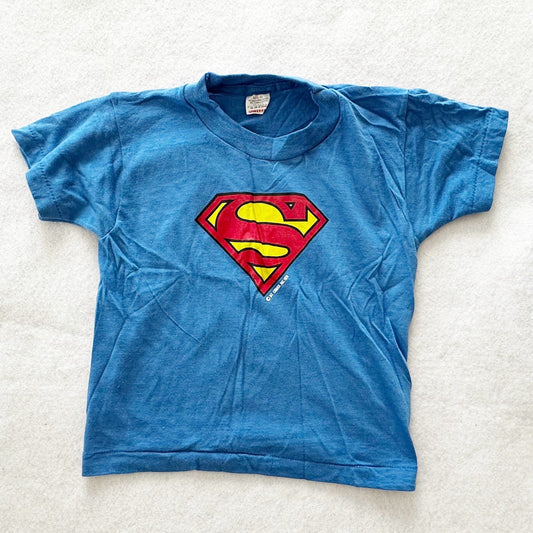 Vintage Underoos Superman Crest Tee: 5T?