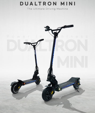 two dualtron mini electric scooters ireland
