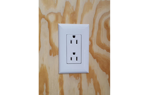 110V Duplex Wall Receptacle