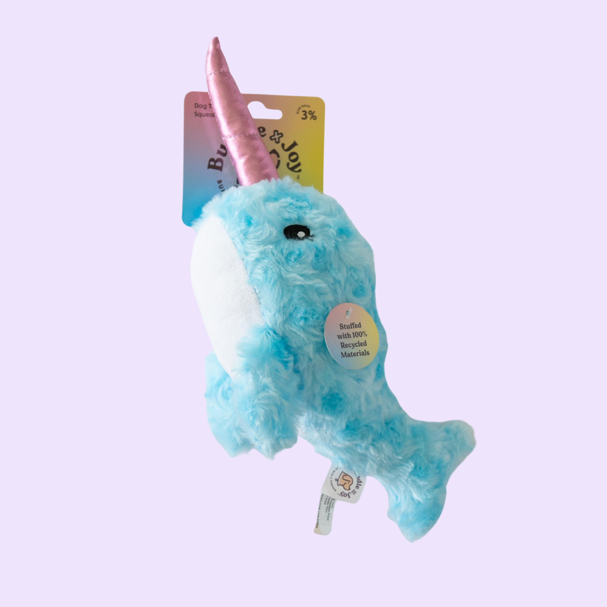 Narwhal Dog Toy