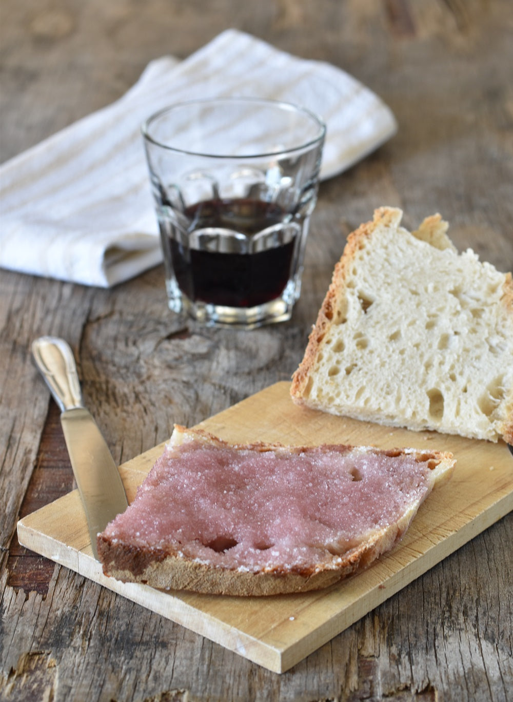 Pane, vino e zucchero