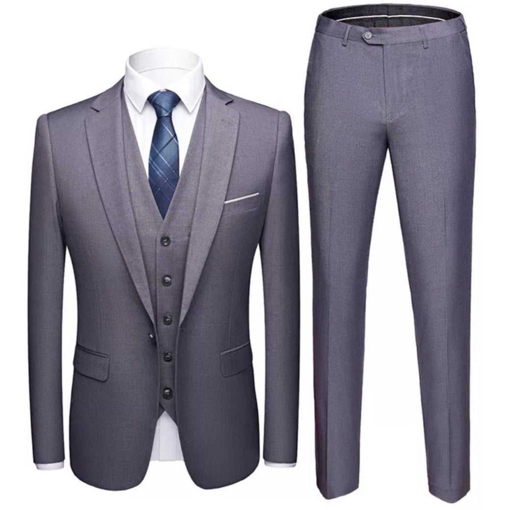 Carlos' Three Piece Business Suit – GeoRaElegancy